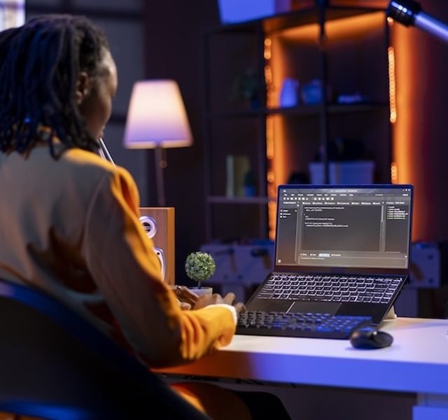 Technician in home office typing code on notebook device, developing software programs, entering commands. Skillful gen Z teenager at home fixing errors in application, implementing new features SSUCv3H4sIAAAAAAAAA11Uu3KsOBD9lSnFpkpCL3C+wQZbm9zoujYQopmRDYhCwq65rvn3bUkw9pgIHbVOd59+fBLXk2eipDatpaayxohKGNtVjVC64pwqrcF0rGvIE+lNBPLMOG+4knXDdK05xe+JdCY4S54/iRvHLcTVROdn8ow3K8w9rPkXehf96syYT52J9jKbCRnJctHk9kRCNHELEBIRhAXNELTo9IzPCrw7evlMOL78BUjiR3++Ynxh6xD6xwUL42hm8FtA2sP03+4VbAx3u79GPK5+dva71f2a3P57IuYMs72i49stpTKCyeG9ECtBWdnUlRCdrQQzvOqEbquW1tKymtJODUhVWwWSgqrqHi8FU0NlpFEV40C5NkBFzdGMdQOSyaYSIKASvKZVp3hfDczqlvfKaKEIhvP2EWGdshDDCoA52qTtC2moFKrYRIAZw86w0rXM4GiW6JcM1Yw3CcLMTr8TwhjlbVuLBC6rP69mmspz3bSNTrAZVmfNfMJq5Z9MxGqeubFi68nNGNlgLBQfnIo2v7z4CU5+GNx+w7XI3mcfofP+7SGkq9/m88n02xiP6DNufZ9fN0q34mDNFpS1MgE9vMPolx9h//2rGElWpyPMZzfDrgyTjCWwc7NZr/mZpIIm6NV3xYTrZhcldU7h4iUvP4/IVczaOjMFiyWZi6KaFd17F5bRXHc7mulwikzhEjI/zNrNEB/YPvz6dhpWP53uycqGZt+v5r0QSEYPz37EeM7FuWhLvkcx94uGtYwf1GE5akVrnUMNfogfZt3BVsnD9EELM6ZZjJcpPFCiqwFCwKFP053l5blSZllG7JiyDvAB9ntJGms1+HVKHbxXsqFFsbOLO8lRuPg15N9hv0Q3uT+ZPOy5lJbEhjmSPlpmcz86M6mIwrkl6y5a2jZK/ZDthBN23nCafiabDB6EuuvyYHloetr7c4K5VFm2TS14CRUVWPbmoox+6+a7NaYlH+i+d/K9262flg076RSsg7us996363X5KoNqEMad5uMl0eD2w9mLaRAI0yIt4wUnPYv4mZYwLnU/lf80umHflNHbN9eHclHW98Uhmog+ybaM3vTQ79dbN7kYj+MK7w4+vqxvt9v/6HYWb44GAAA=